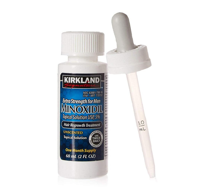MINOXIDIL KIRKLAND 5% ORIGINAL - 1 Frasco de 60ml
