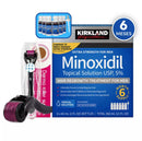 COMBO 6 FRASCO MINOXIDIL + 1 DERMAROLLER 0.5 MM -PRONTA ENTREGA