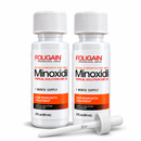 Minoxidil Foligain 5% original - 2 frascos de 60 ml cada